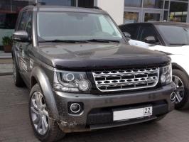 Дефлектор капота (мухобойка) Land Rover Discovery 2009- (Лэнд Ровер Дискавери) SIM